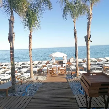 Promenade Des Anglais Avec Terrasse Et Piscine Apartmán